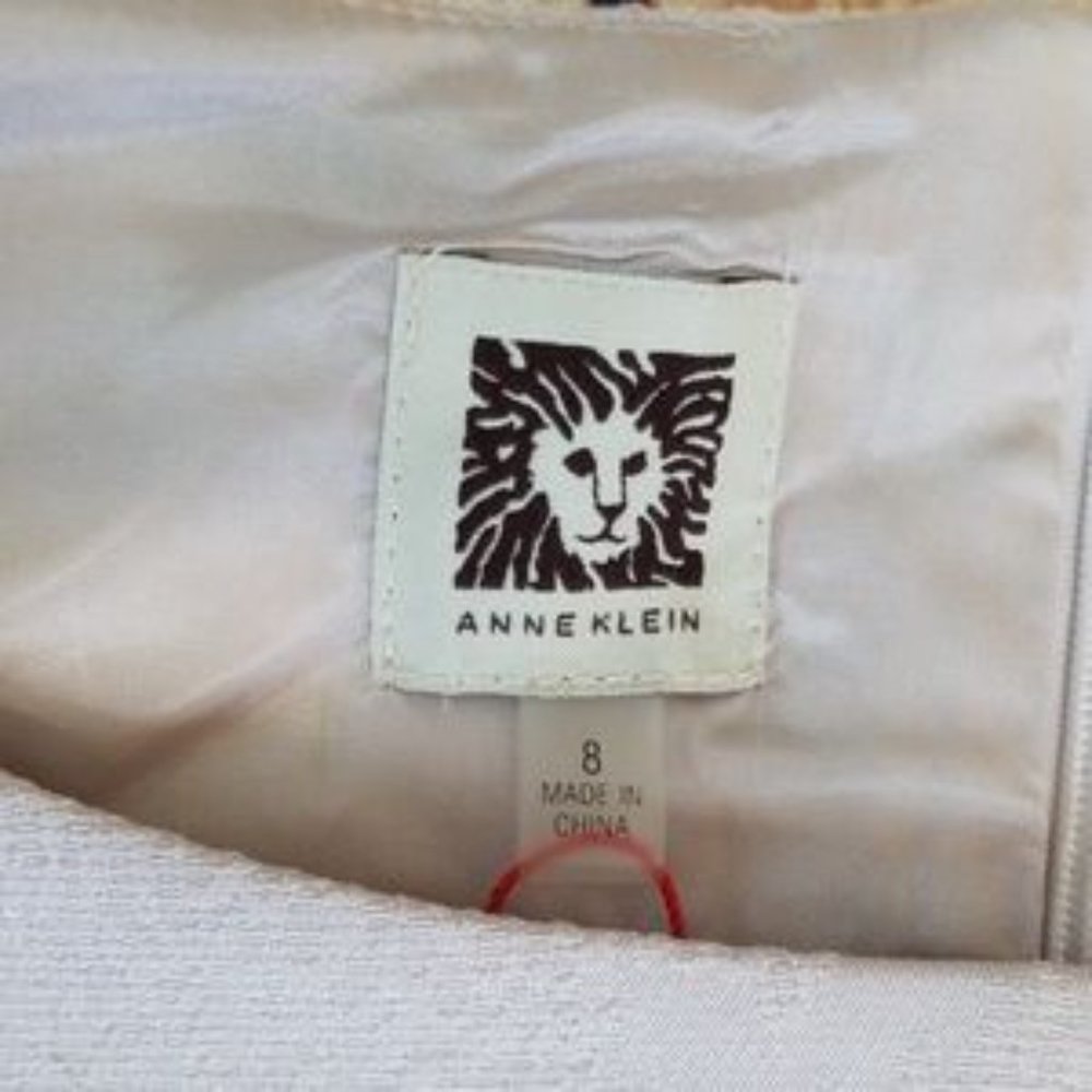 NWT Anne Klein Lavender Flower Fit Flare Pockets - Picture 7 of 7